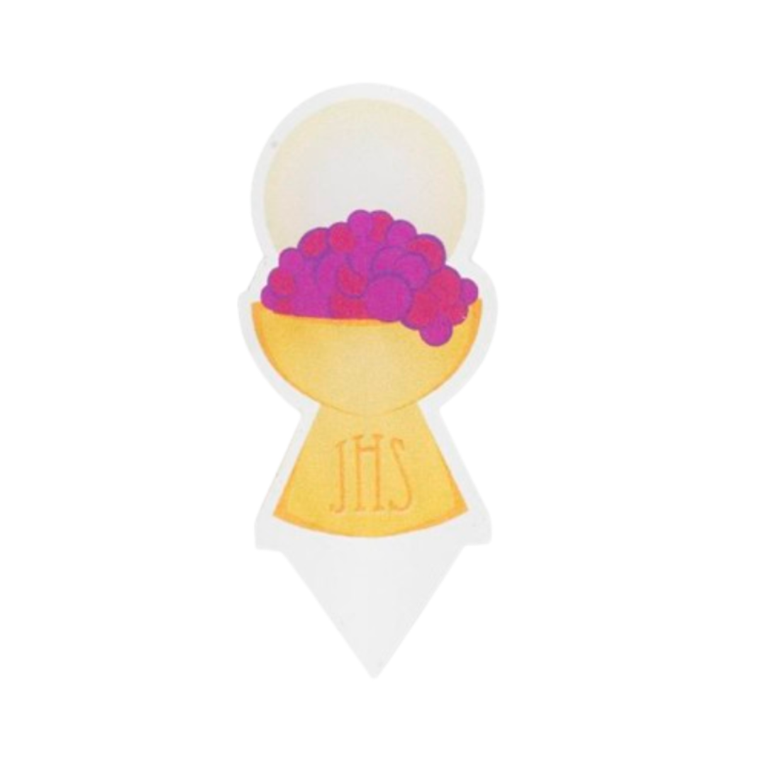 Communion Lucite Chalice Cake Topper