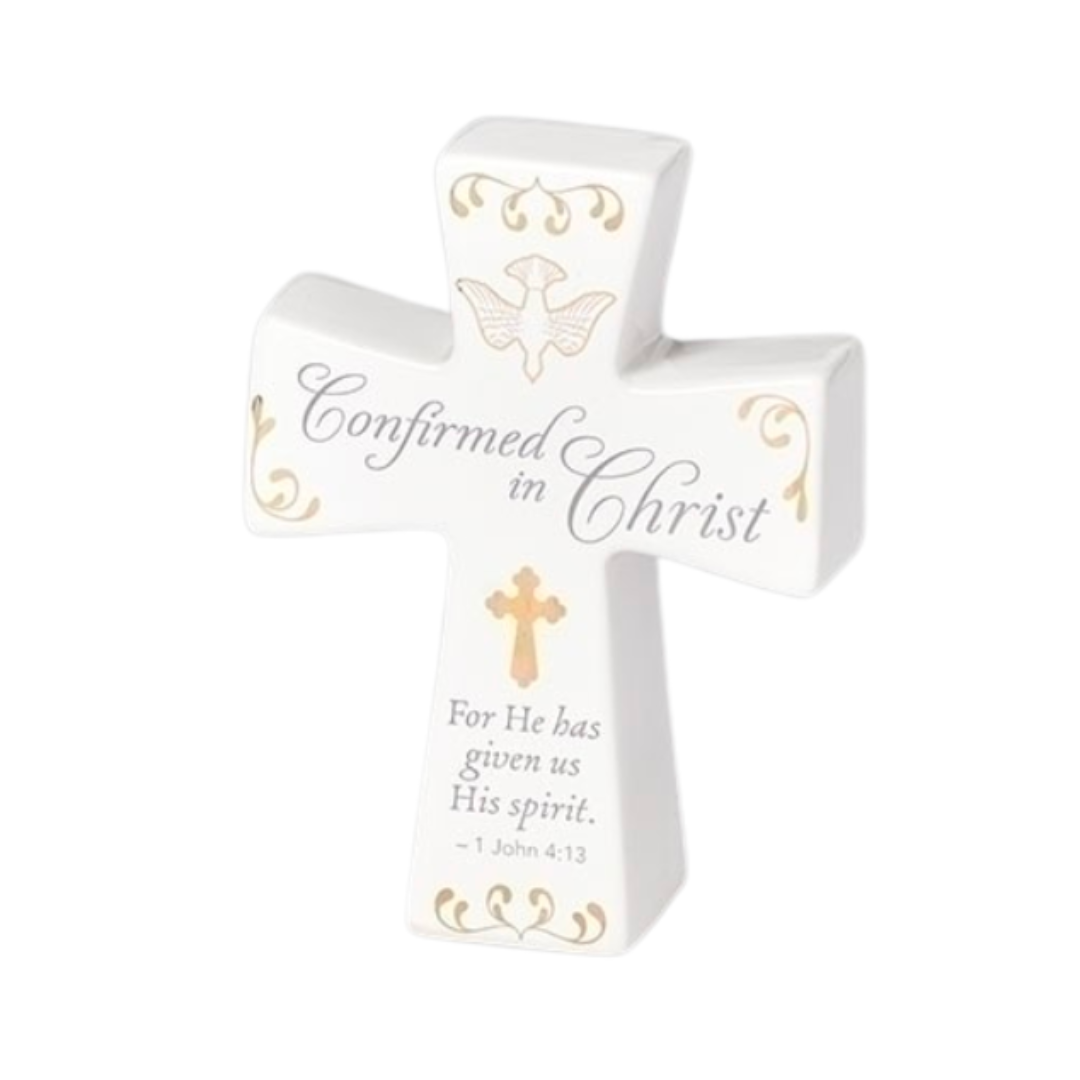 Confirmation Tabletop Cross, 4.5"