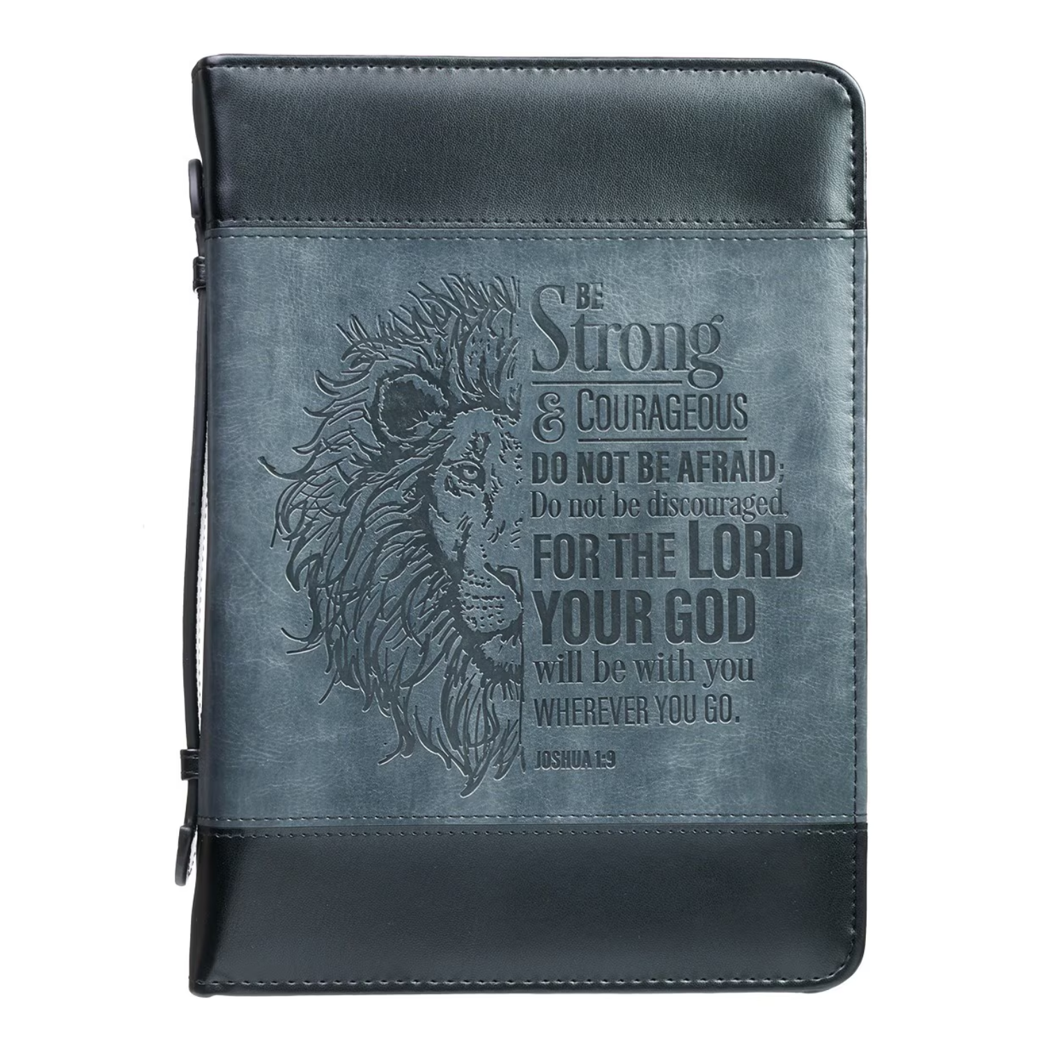 Be Strong (Lion/Two-Tone) Bible Cover