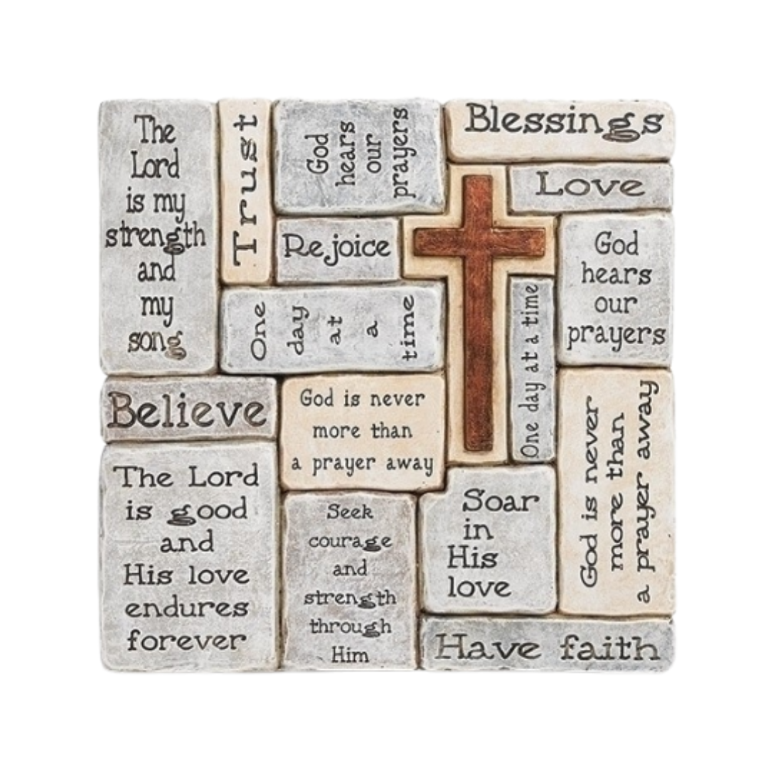 Crosswords 10.25" Wall Plaque 
