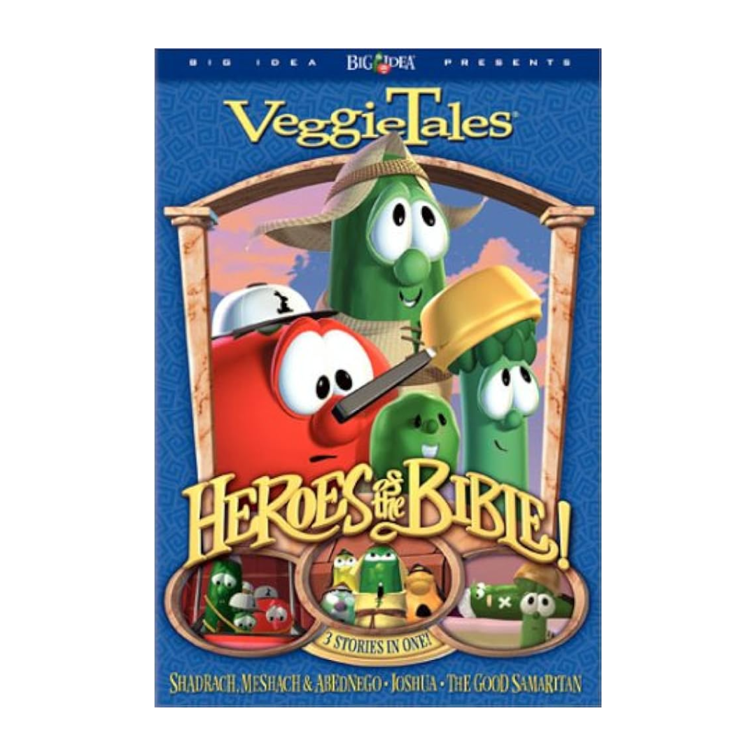 DVD VeggieTales: Heros of the Bible (3 Stories in One)