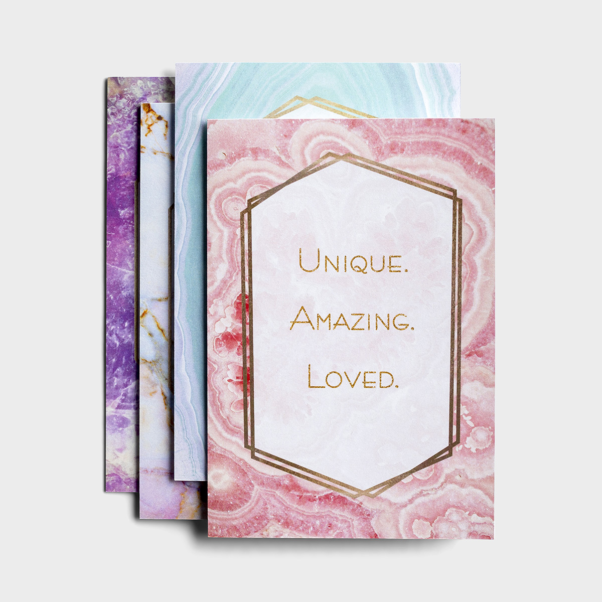 Dayspring - Boxed Cards - Birthday, Marbles & Geodes, J0385