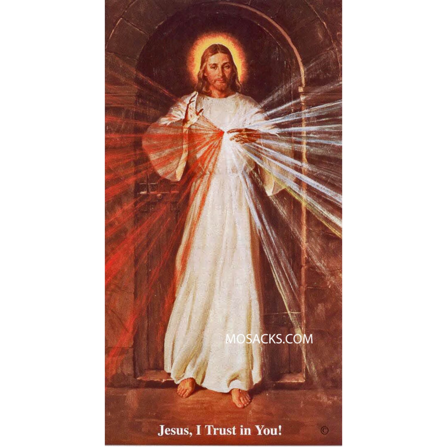 Chaplet of Divine Mercy Prayercard MPC
