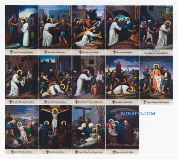 Emmerich Stations Of The Cross 6x9" Aluminum Plates