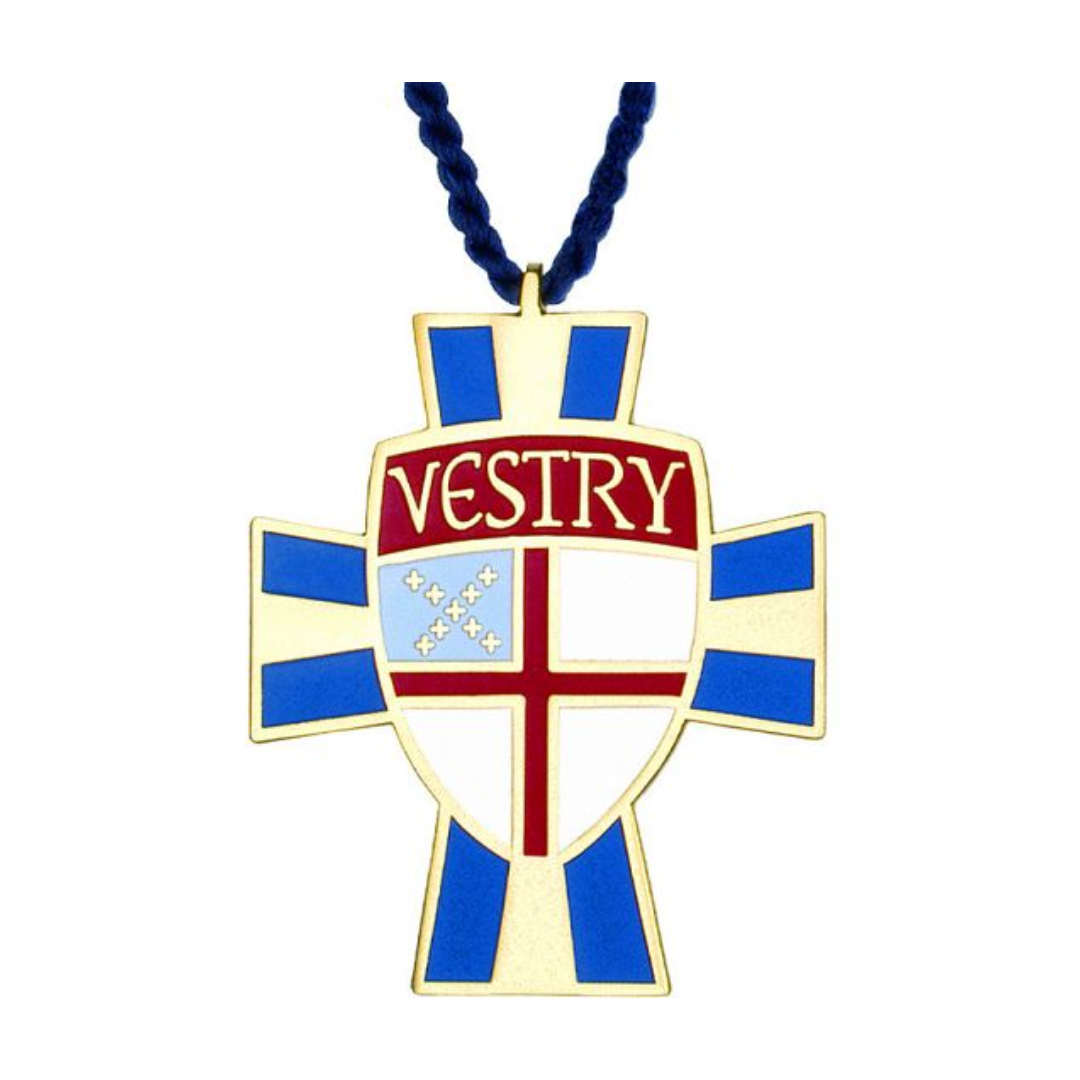 Episcopal Vestry Gold-Plated Pendant