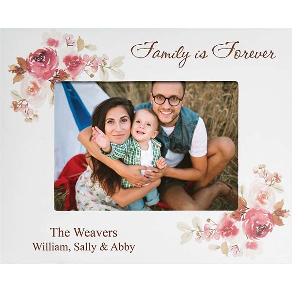 FLORAL PHOTO FRAME 5X7