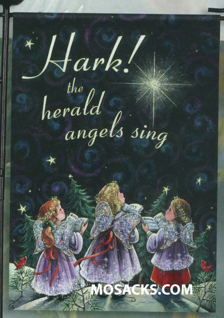 Flagtrends Angel Choir 13x18 Inch Double Sided Glitter Flag 480-45973