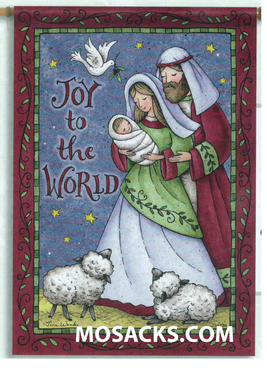 FlagTrends Joyful Family 28x40 Inch Double-Sided Flag 480-48019
