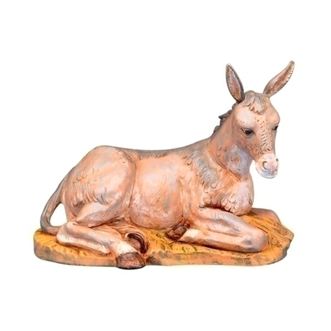 Fontanini Nativity 18" Masterpiece Nativity Collection Seated Donkey