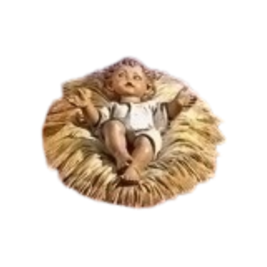 Fontanini Nativity 27" Masterpiece Collection Jesus with Manger 