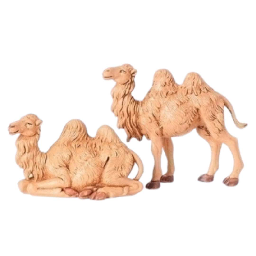 Fontanini 3.5" Two-Piece Camel Set 