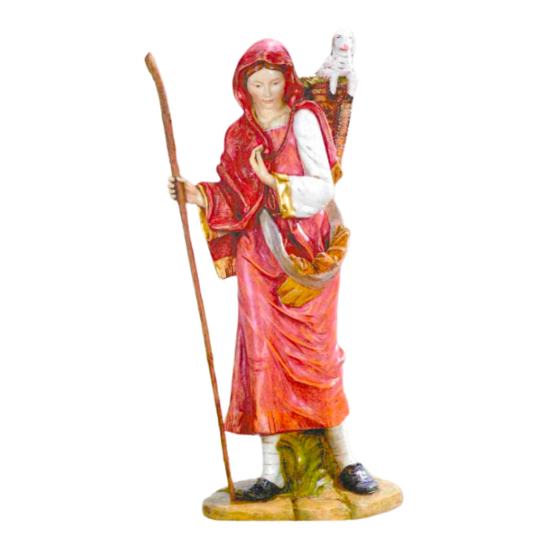 Fontanini Masterpiece 70" Shepherdess Masterpiece Nativity Collection