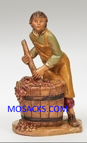 Fontanini Villager 5" Dionysius Wine Maker-59810