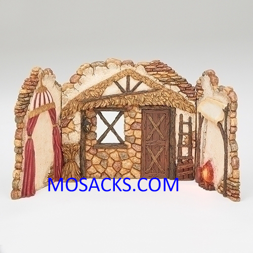 Fontanini 5"  Nativity Lighted Nativity Backdrop-50408 Retired & in stock