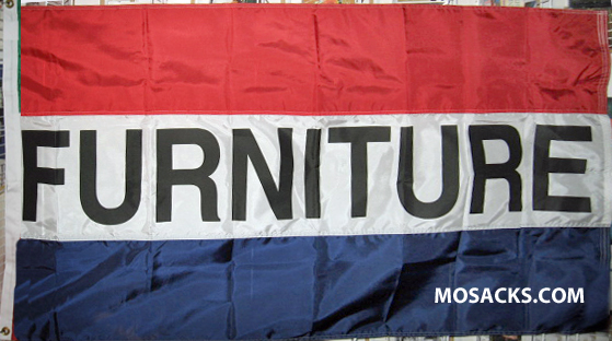 FURNITURE 3' x 5' Nylon Message Flag, #120029