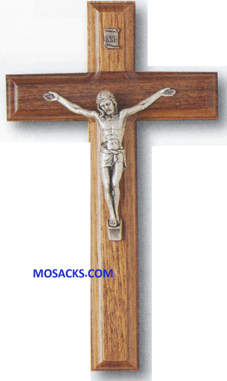 Genuine 7-1/2 Inch Walnut Crucifix 64-17/316