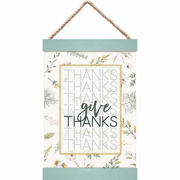 "Give Thanks" Wall Art