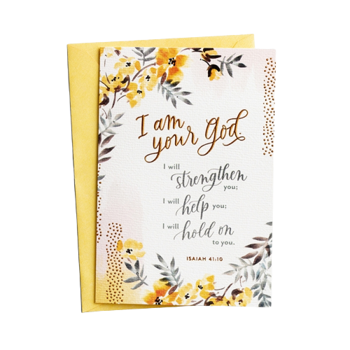 "God Cares" Greeting Card