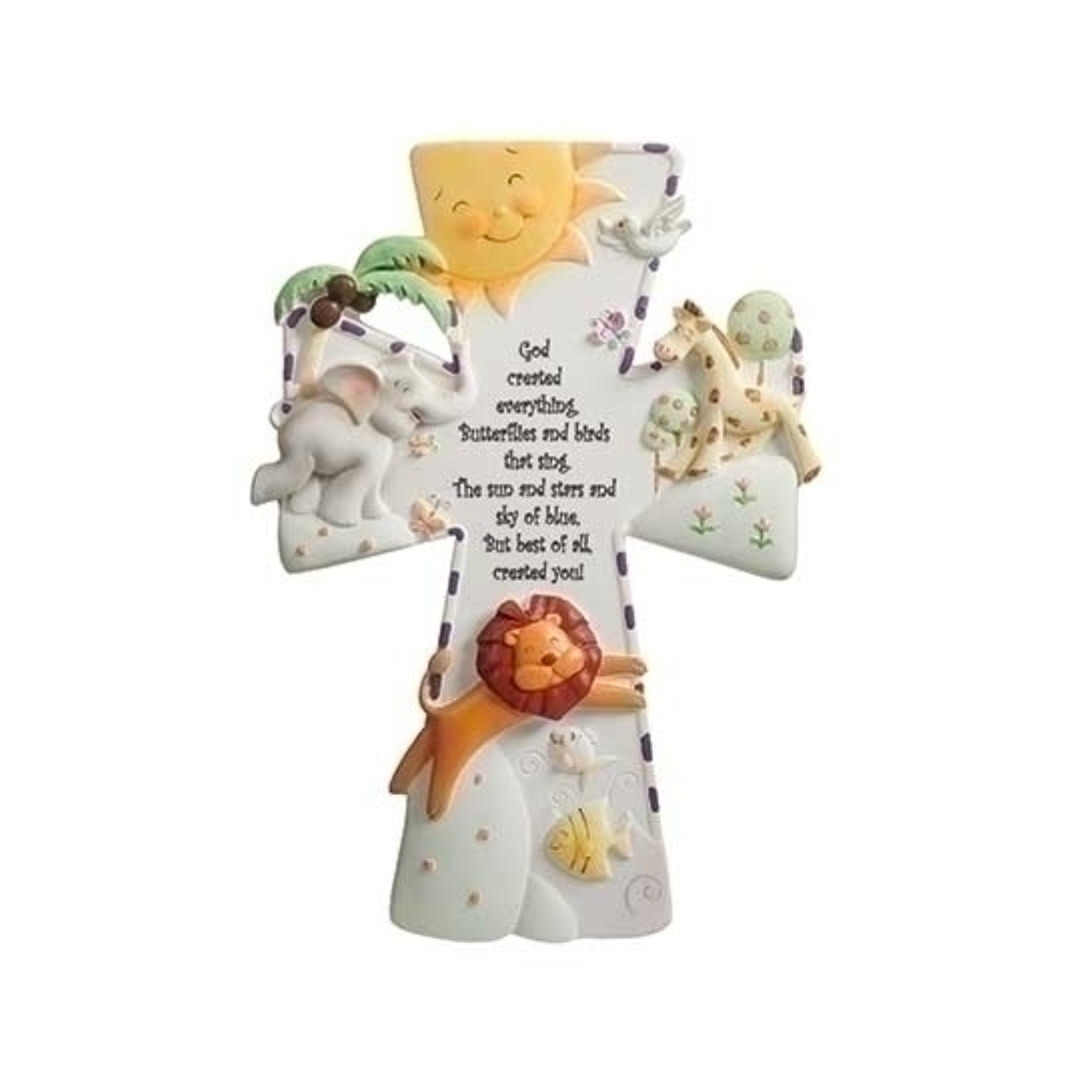 "God Created Everything" Wall Cross