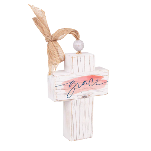 "Grace" Tabletop Cross Décor 