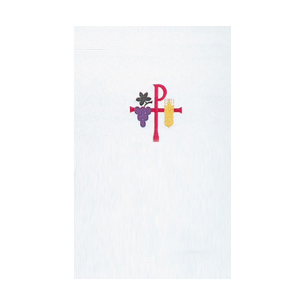 Grapes Wheat Chi Rho design Washable Lectern Hanging-SL9403-L
