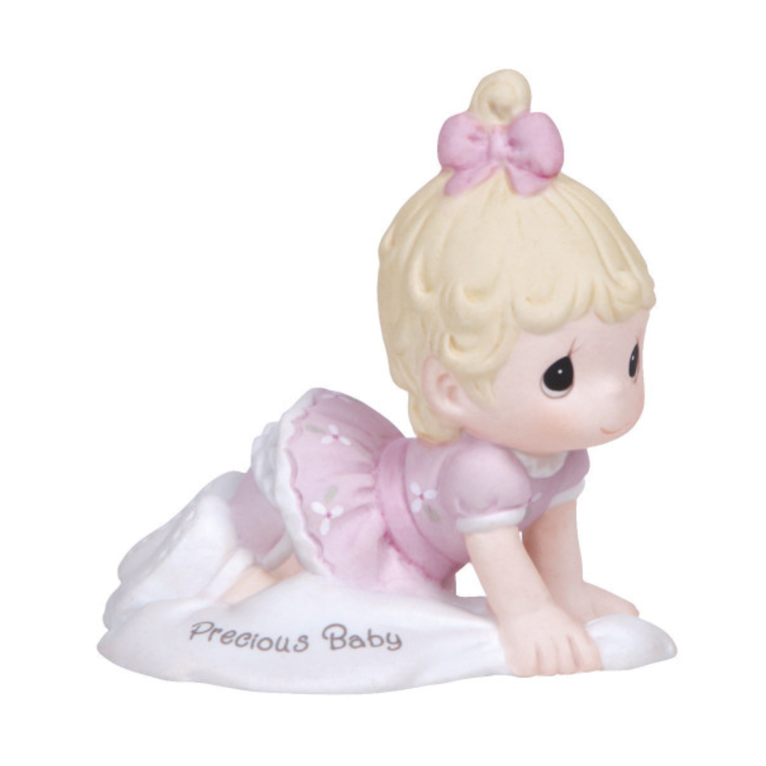 Precious Moments: Growing in Grace, Precious Baby (Blonde) 2.75" 