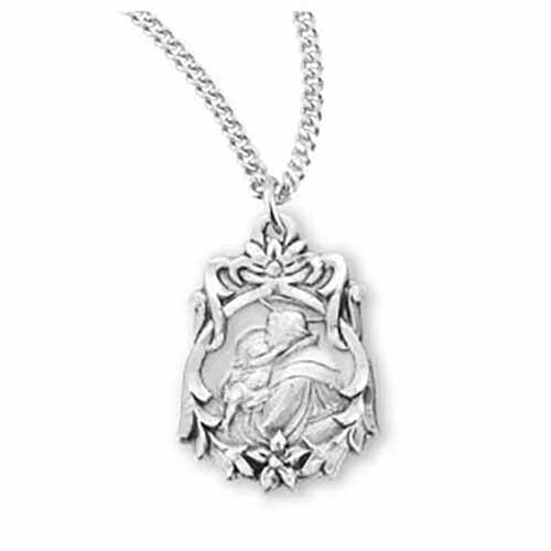St. Anthony Sterling Silver Medal, 3/4", S3575/18SS