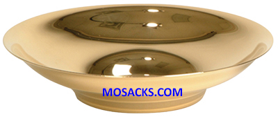 Host Bowl Gold Plated 6-1/4" Diameter 1-3/8" High 150 Cap. K359-G