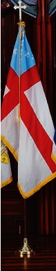 Episcopal Flag 4x6 ft. nylon for indoor use, 46259080