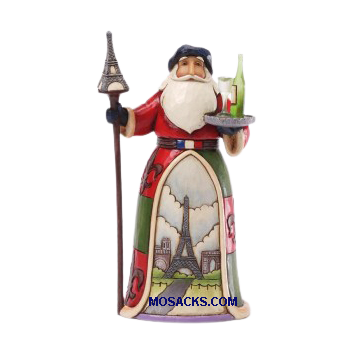 Jim Shore Heartwood Creek 6.5" France Santa (258-4034366)