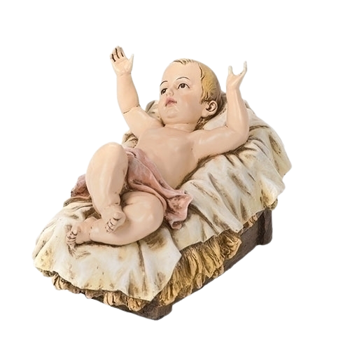Joseph's Studio 39" Full Color Nativity Baby Jesus