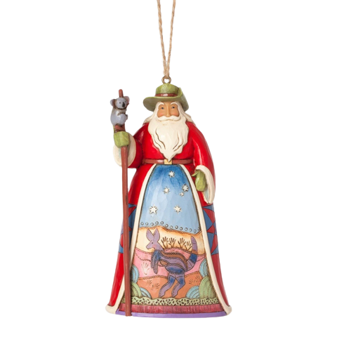 Australian Santa 5" Ornament (Jim Shore Heartwood Creek)