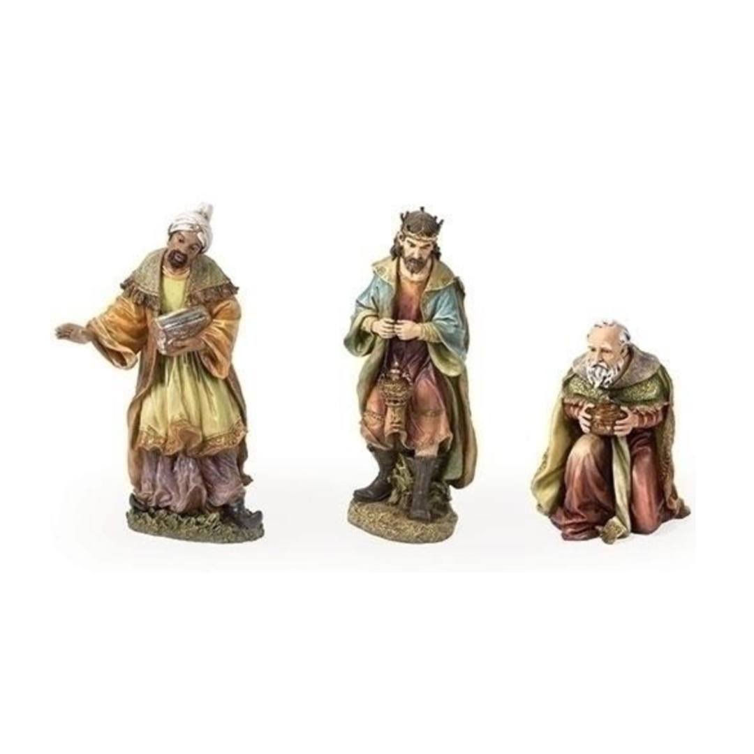 Joseph's Studio 27" Full Color Nativities Three Kings (3-Pc. Set)