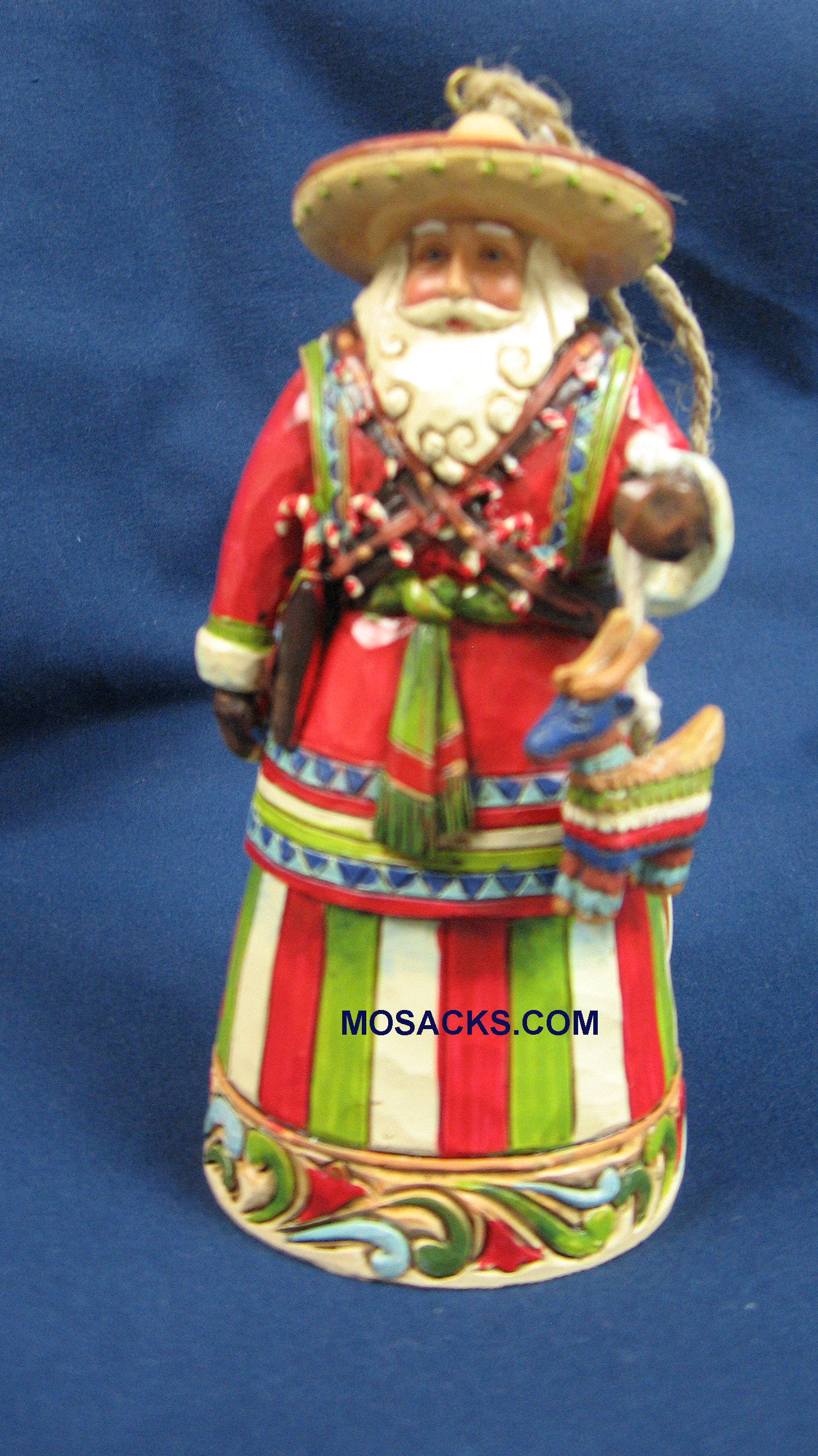 Jim Shore Heartwood Creek 5" Mexico Santa 258-4027742