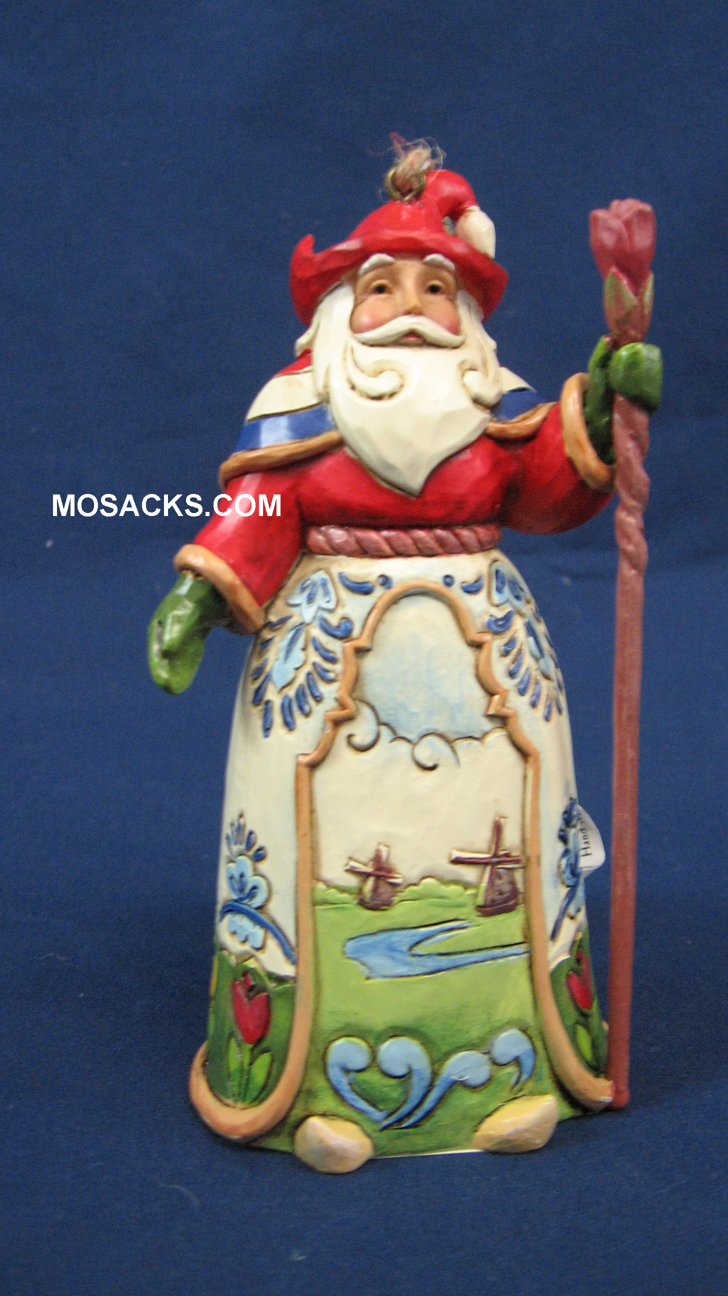 Jim Shore Heartwood Creek 5" Dutch Santa 258-4034400