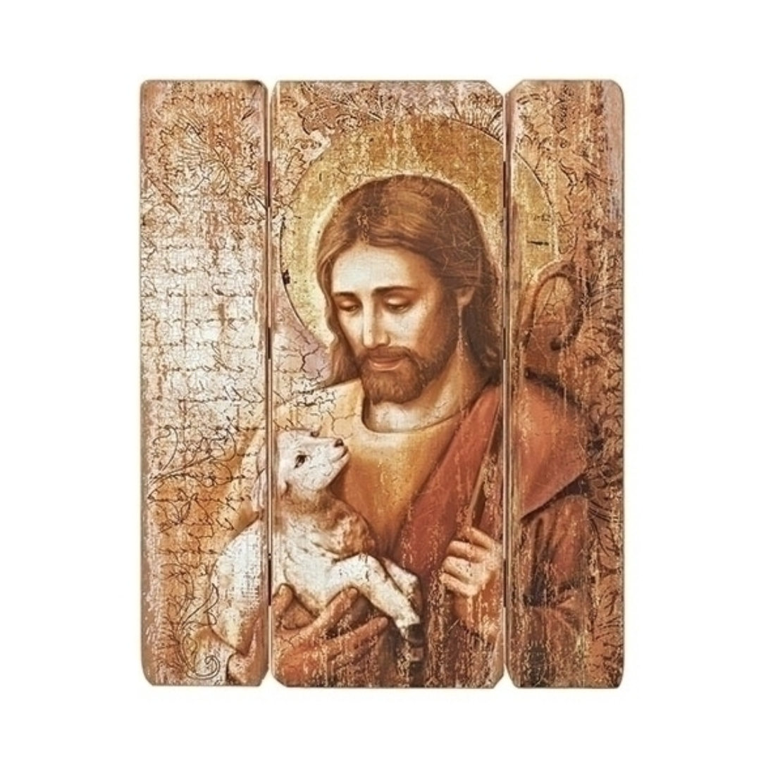 Joseph's Studio Jesus Good Shepherd Decorative Panel 26"