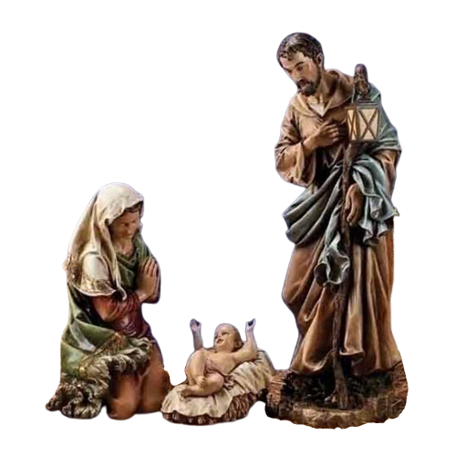 Joseph's Studio 39" Full Color Nativity Holy Family Set
