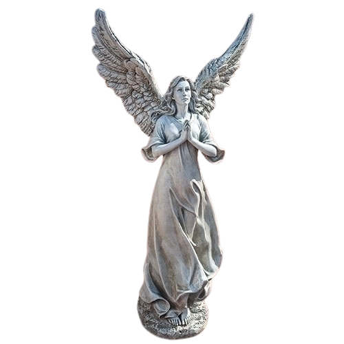 Joseph's Studio 39" Outdoor Praying Angel Statue