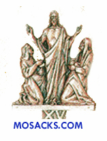 K379-15G Gold Plated Resurrection Station Of The Cross