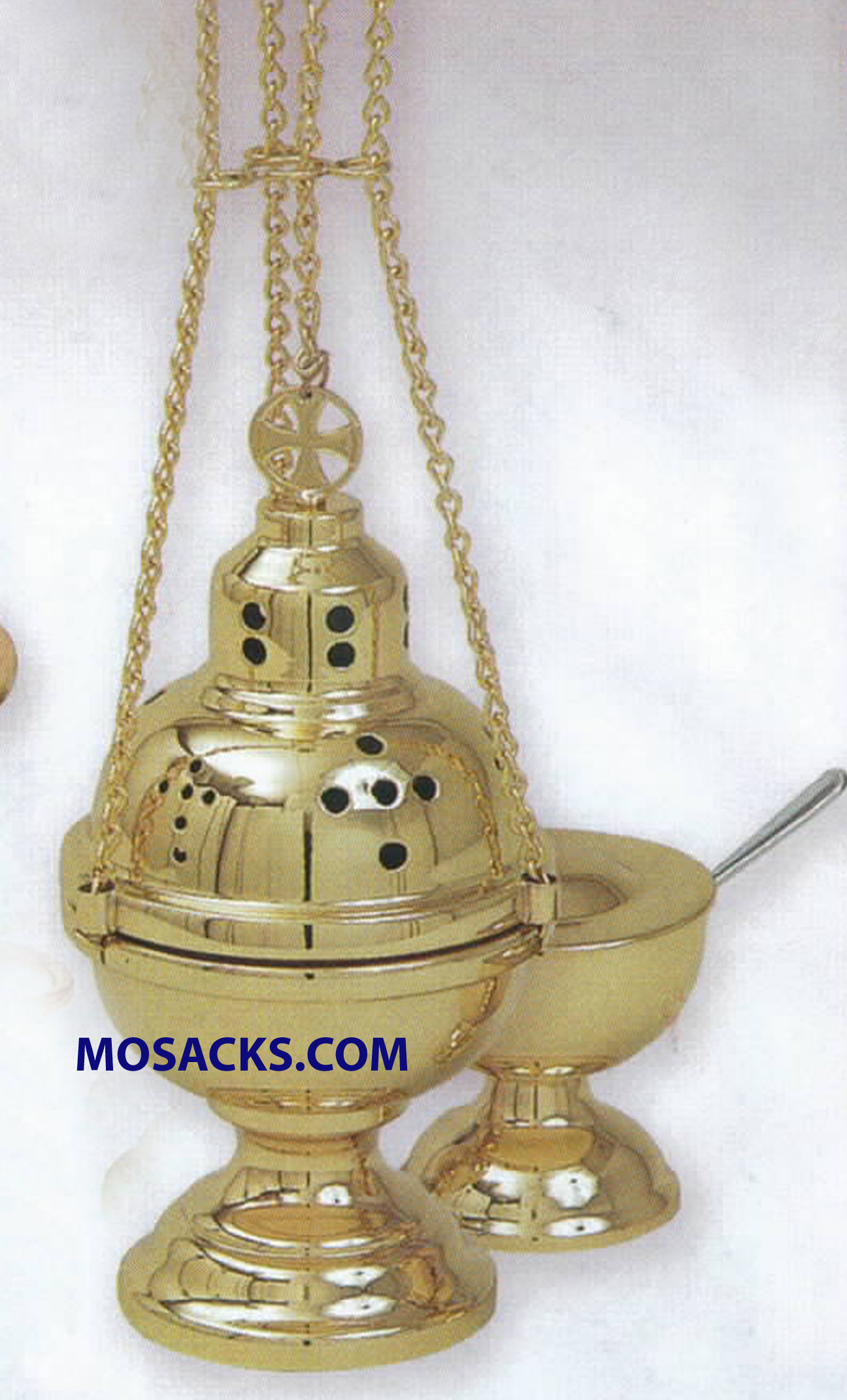 K Brand Censer & Boat 8-5/8"  (K701)
