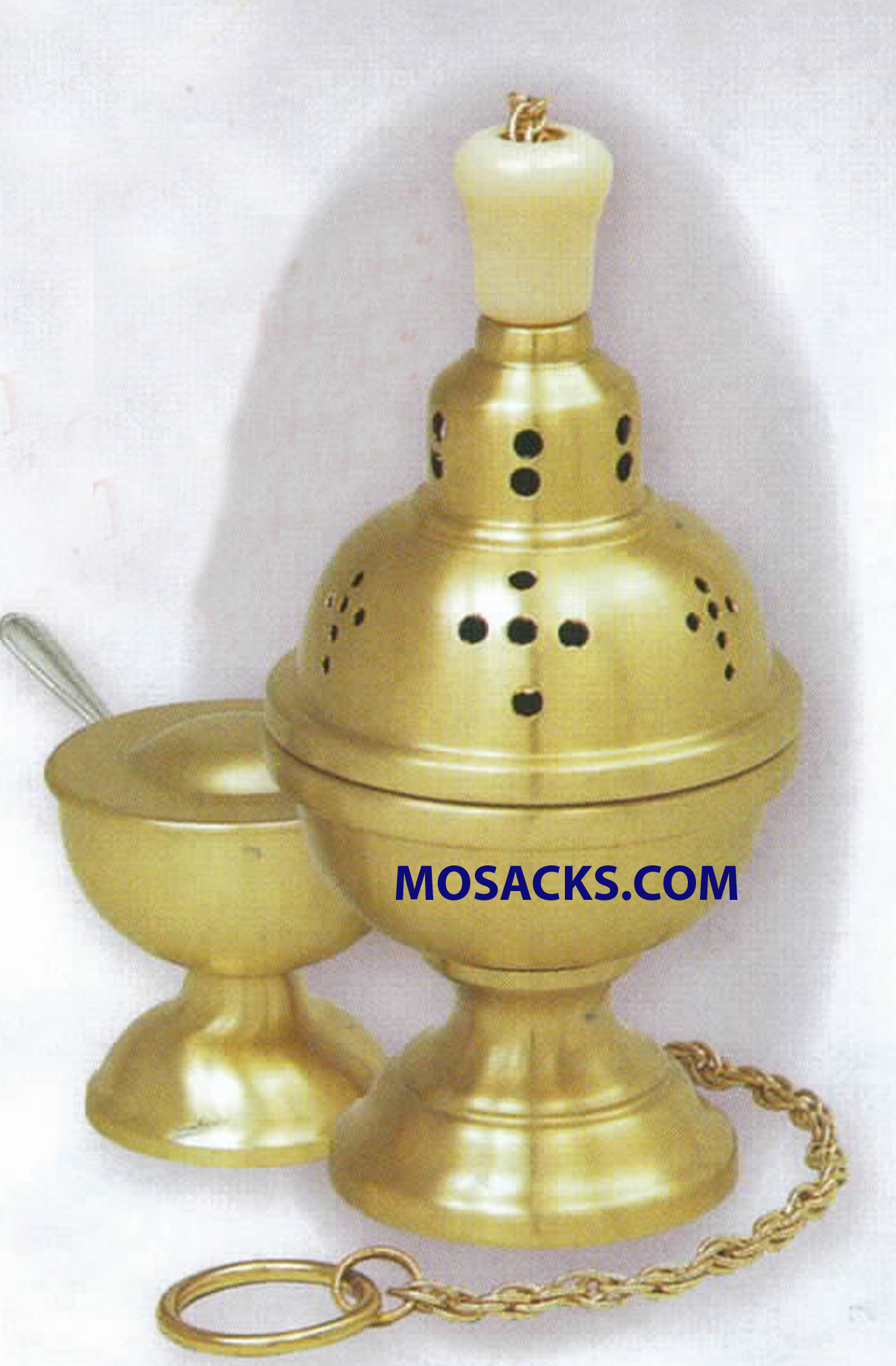 K Brand Censer & Boat 9" (K101)