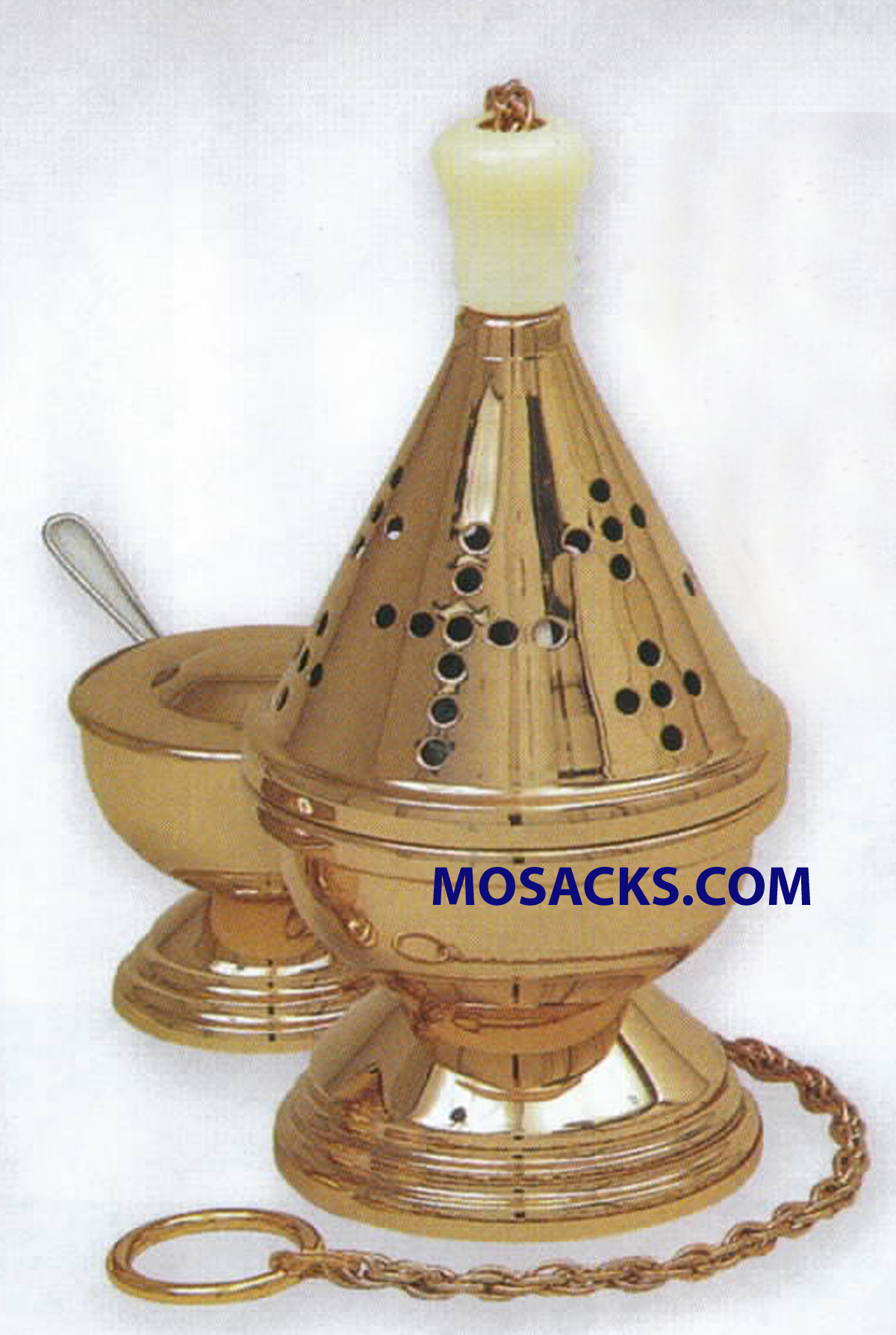 K Brand Censer And Boat 9" (K601)