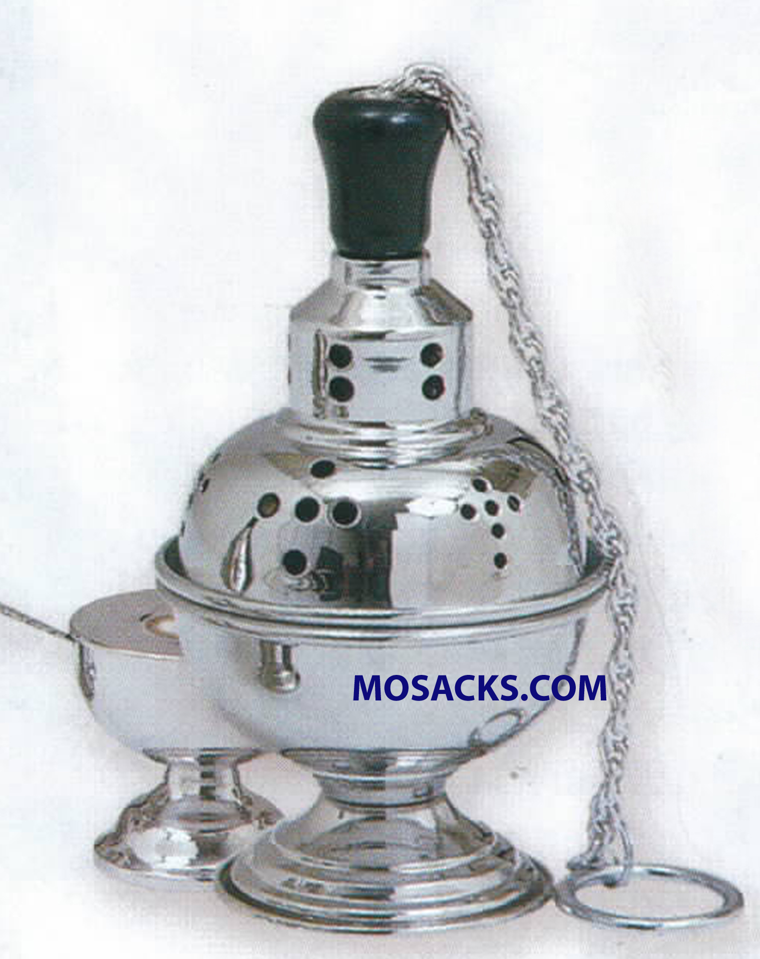 K Brand Censer & Boat Stainless Steel 7-3/4" (K301)