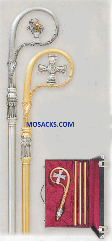 K Brand Bishop Crozier with Cross K196