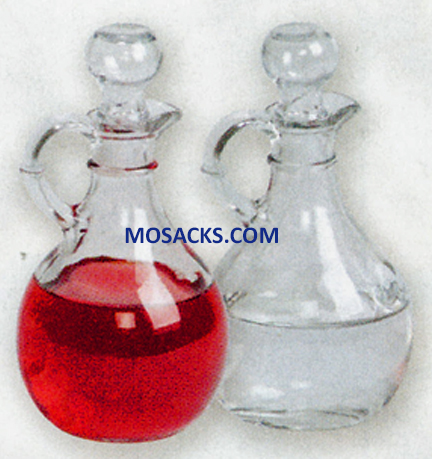 K Brand Cruets and Stoppers 6 ounce K325