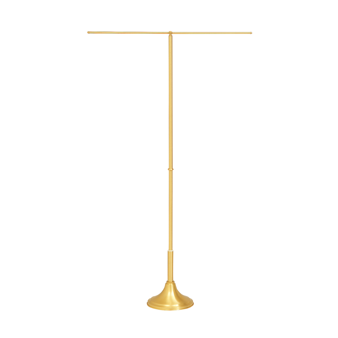 K Brand Processional Banner Stand Solid Brass 60" Movable Rigid Shaft 