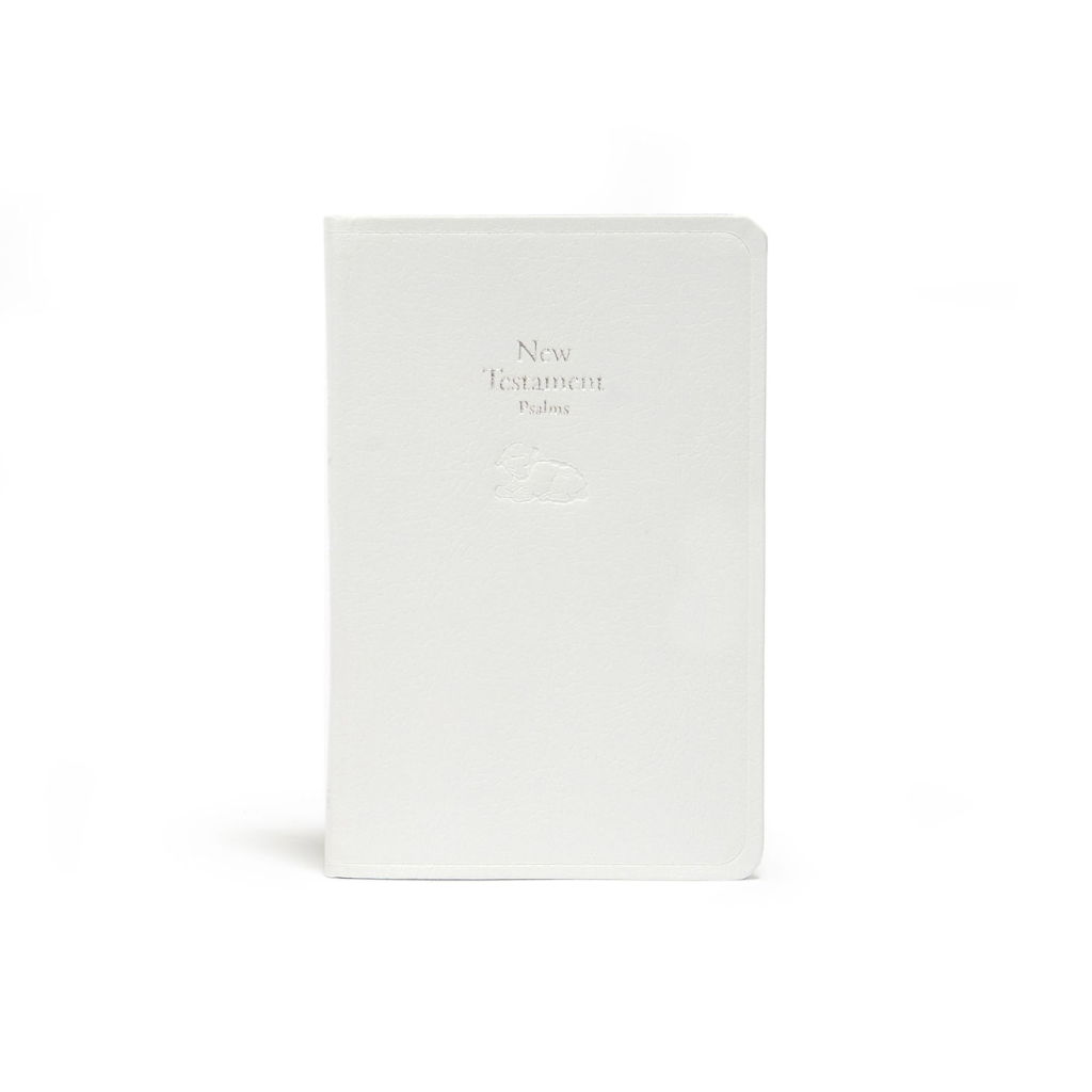 KJV Baby’s New Testament (White Imitation Leather)