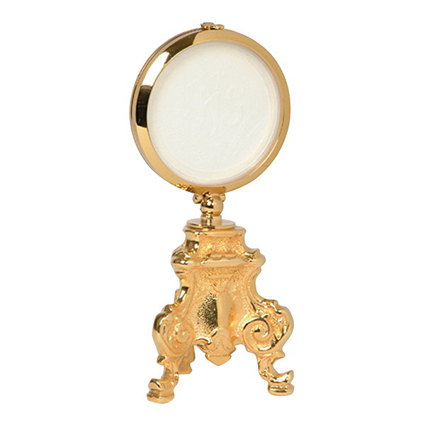 Chapel Monstrance 7-1/4" High holds 2-3/4" Host (K469)