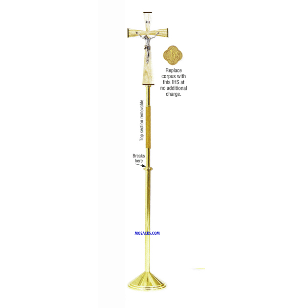 Crosses:  Processional Crucifixes & Crosses