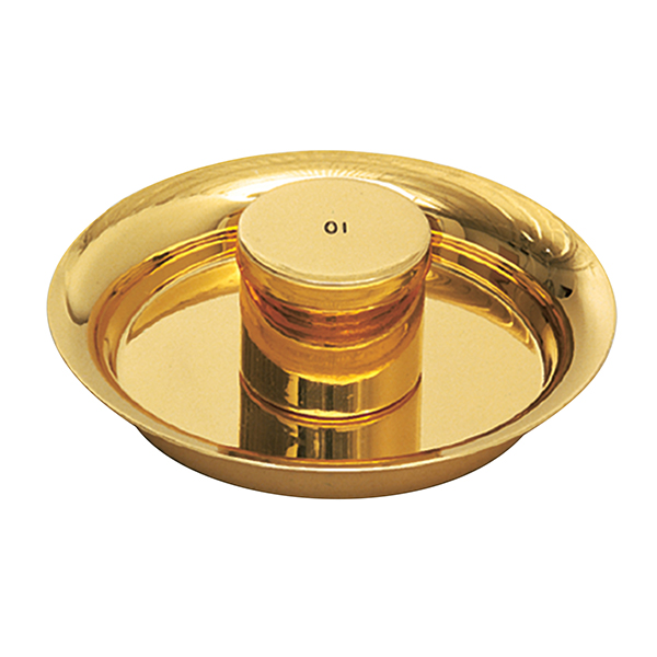 K Brand 24kt Gold Plated Ceremonial Oil Stock-K329